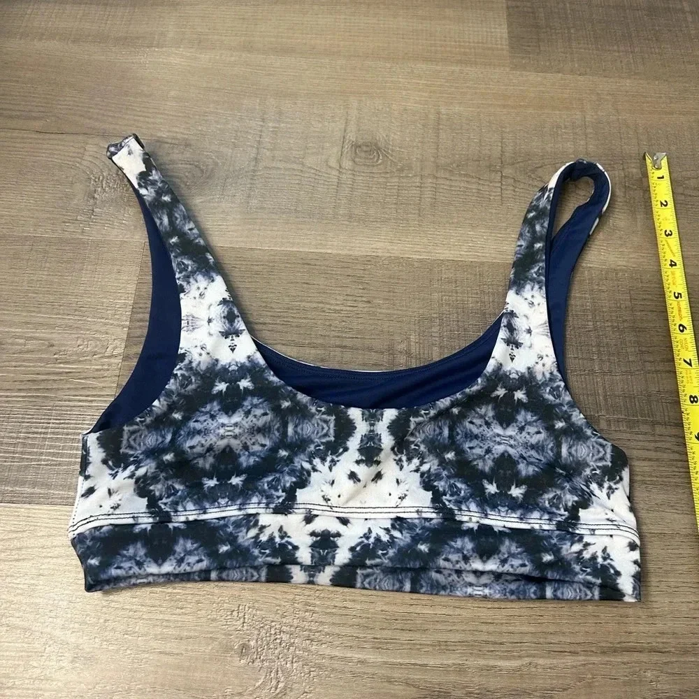 Tie dye bikini top